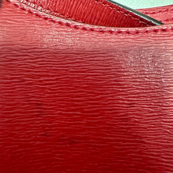 Ralph Lauren Red Leather tote purse - Picture 10 of 10